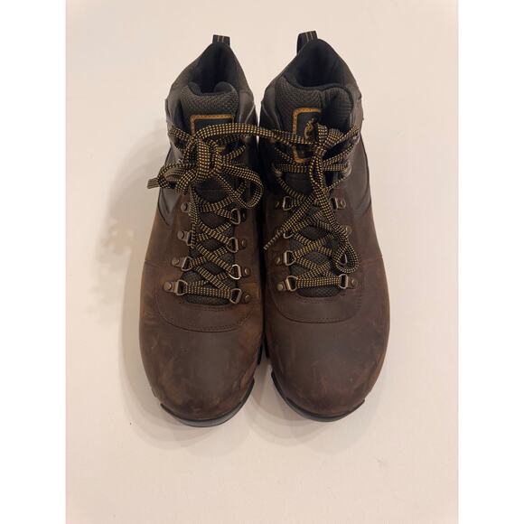 Men's Timberland Mt. Maddsen Mid Waterproof Anti-Fatigue Hiking Boots Size 14 - Picture 1 of 10